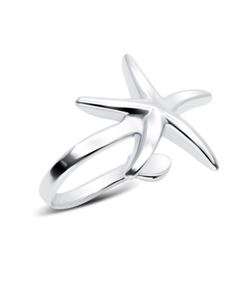 Starfish Silver Ear Cuff EC-1294